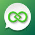 Friendlinq logo — simple safe social network